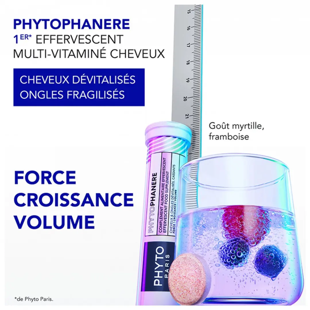 Phyto Phytophanère Haar Nagels 30 Bruistabletten