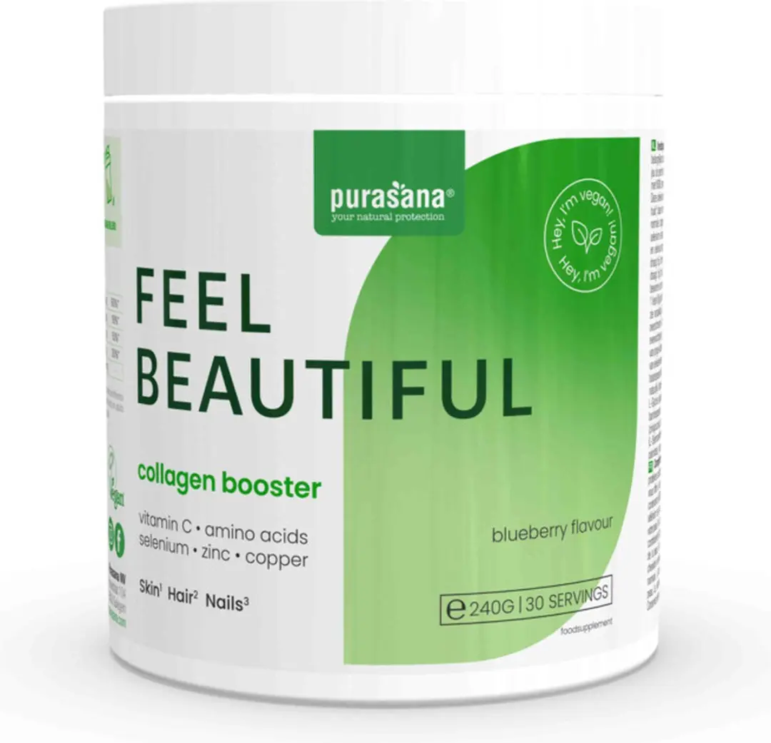 Purasana Vegan Collagen Booster Blueberry 240g