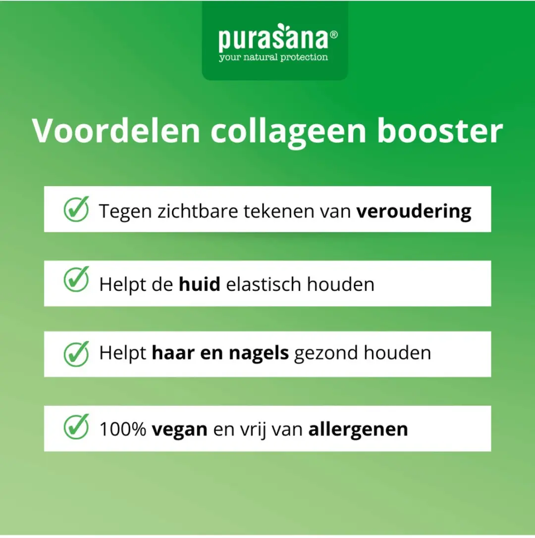 Purasana Vegan Collagen Booster Blueberry 240g