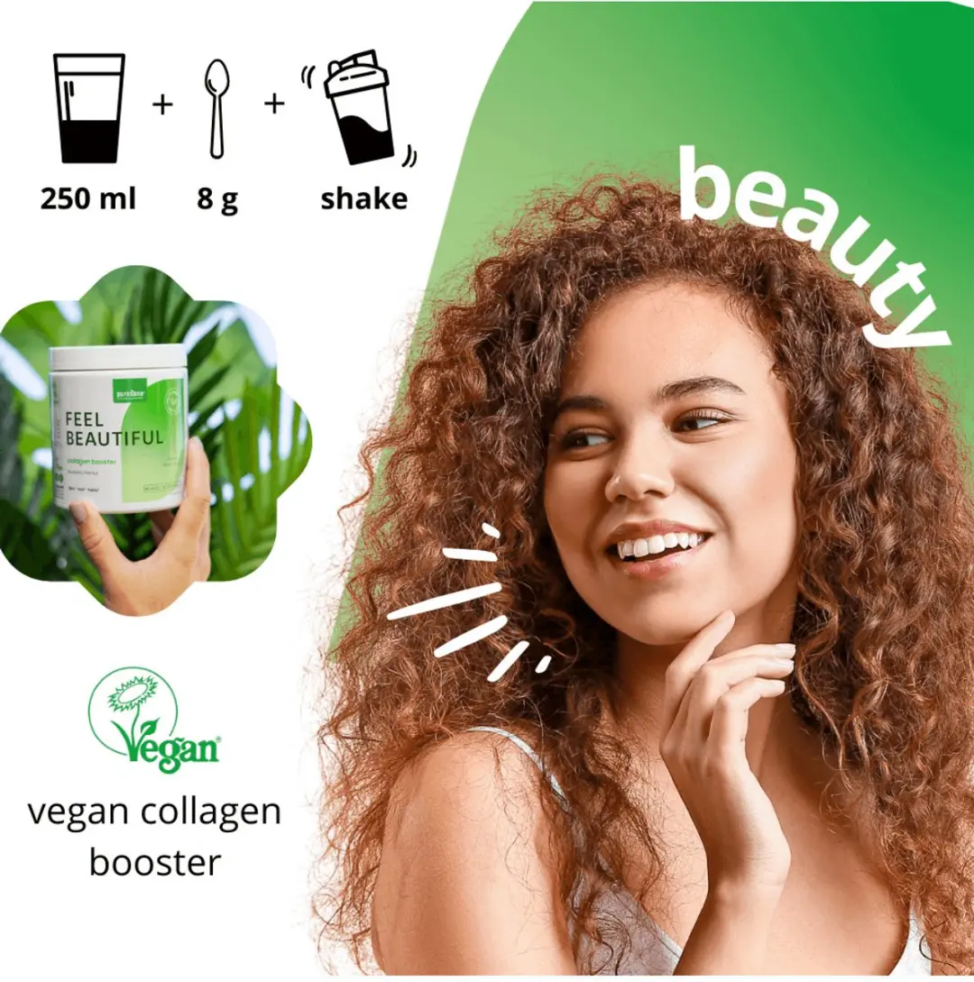 Purasana Vegan Collagen Booster Blueberry 240g