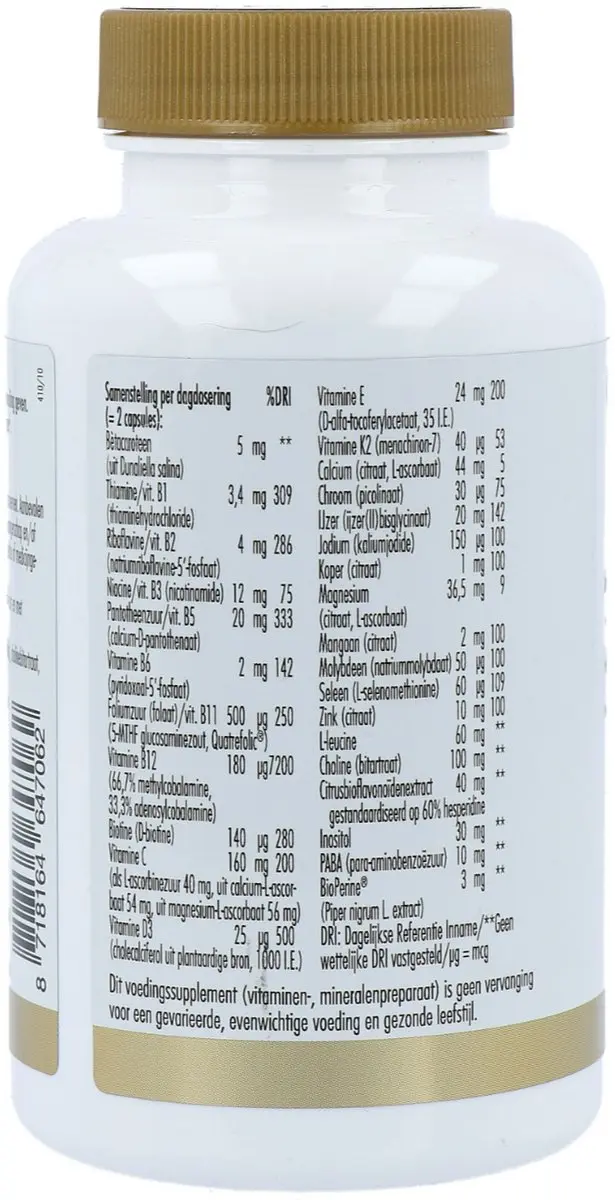 Golden Naturals Multi Mama Veganistische Capsules 60 Stuks