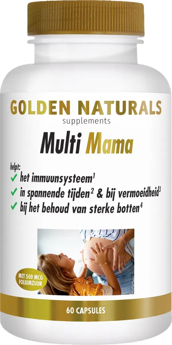 Golden Naturals Multi Mama Veganistische Capsules 60 Stuks