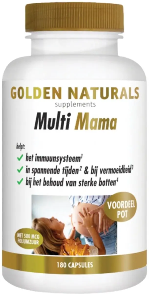 Golden Naturals Multi Mama Veganistische Capsules 60 Stuks