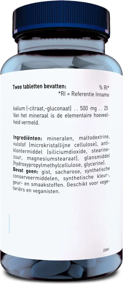Orthica Kalium-250 Mineralen - 60 Tabletten
