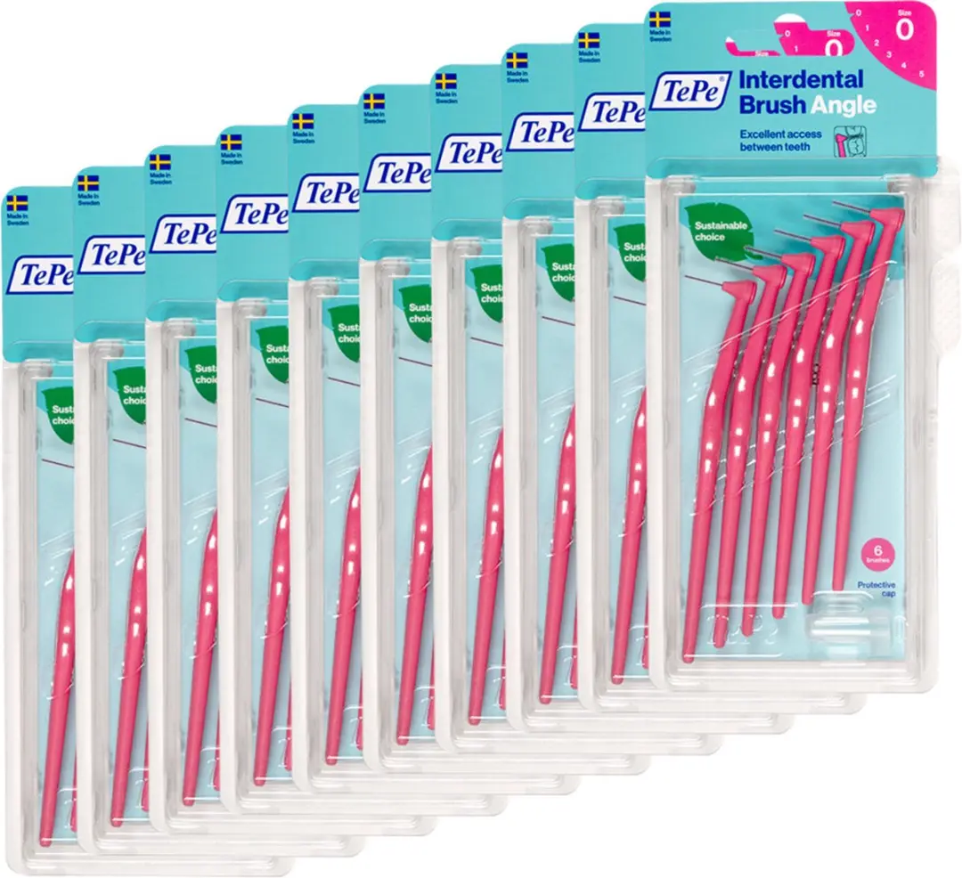 Tepe Angle Ragers Interdentale Borstels 0.4mm Roze