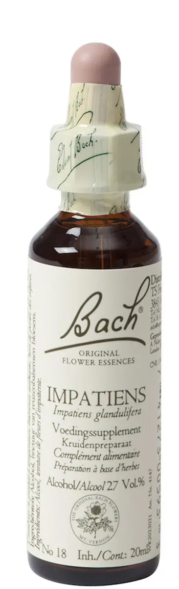 Bach Impatiens Reuzenbalsem Voedingssupplement 20ml