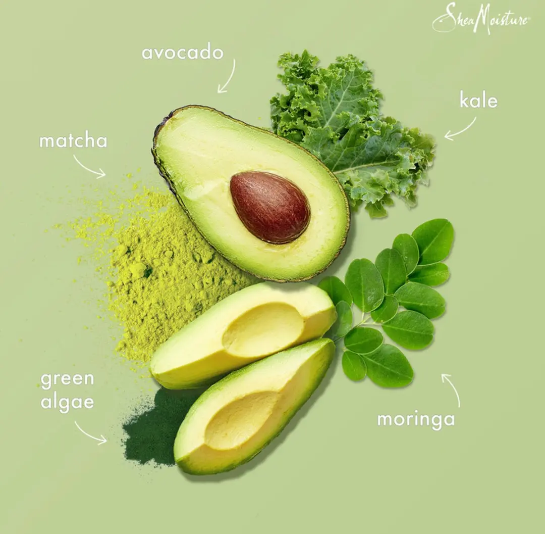 Shea Moisture Power Greens Reconstructor Haarmasker 355ml - Moringa & Avocado