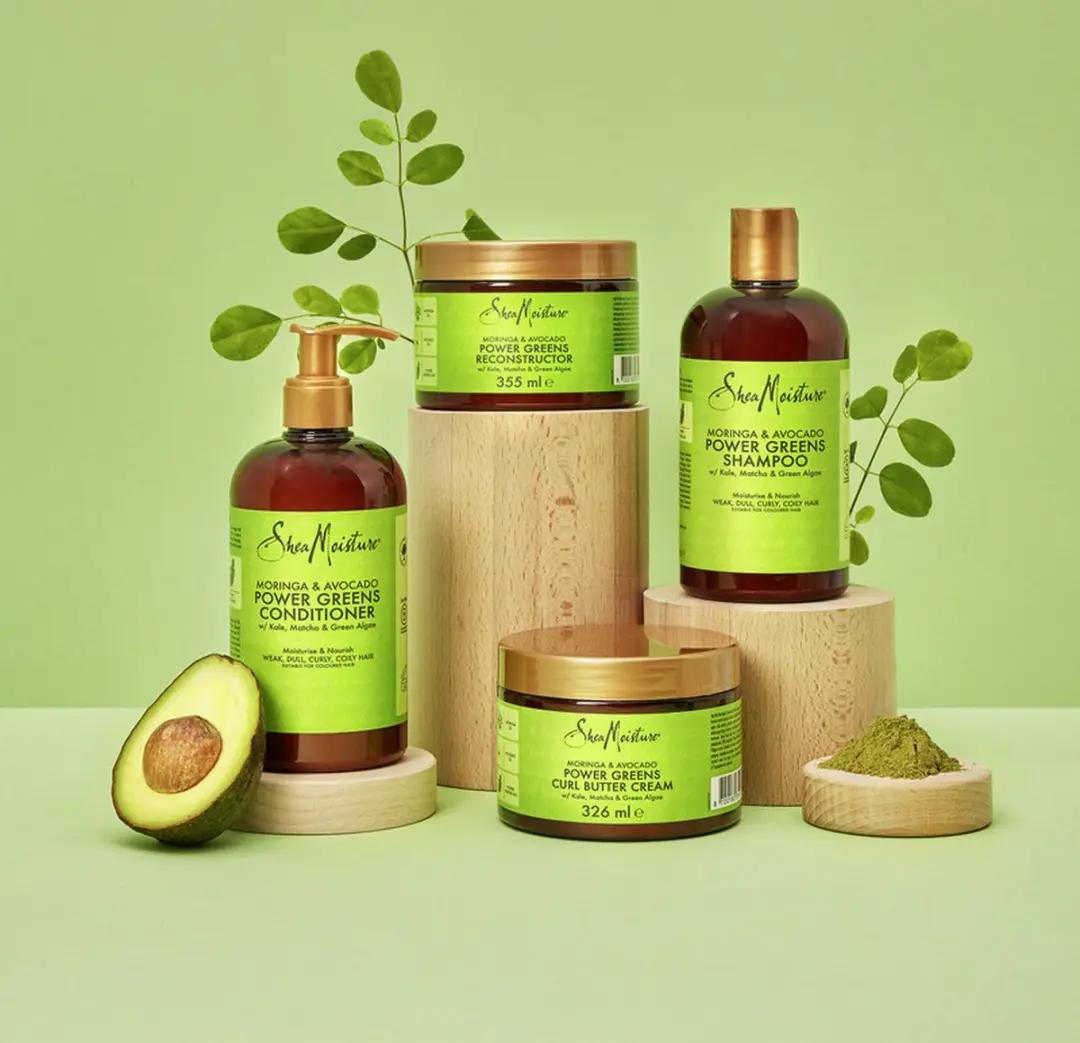 Shea Moisture Power Greens Reconstructor Haarmasker 355ml - Moringa & Avocado