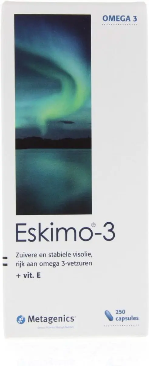 Metagenics Eskimo-3 Visolie 250 Capsules