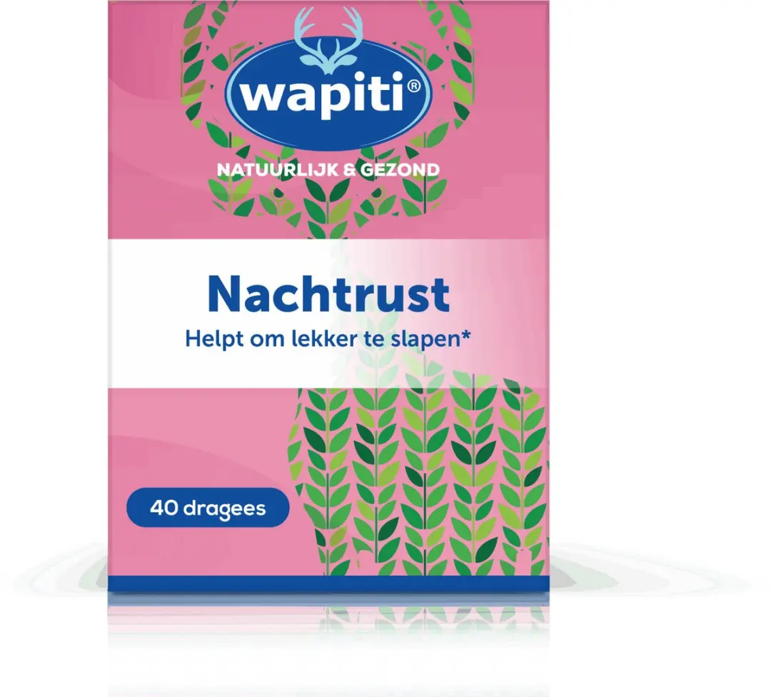 Wapiti Nachtrust Forte Voedingssupplement 40 Tabletten