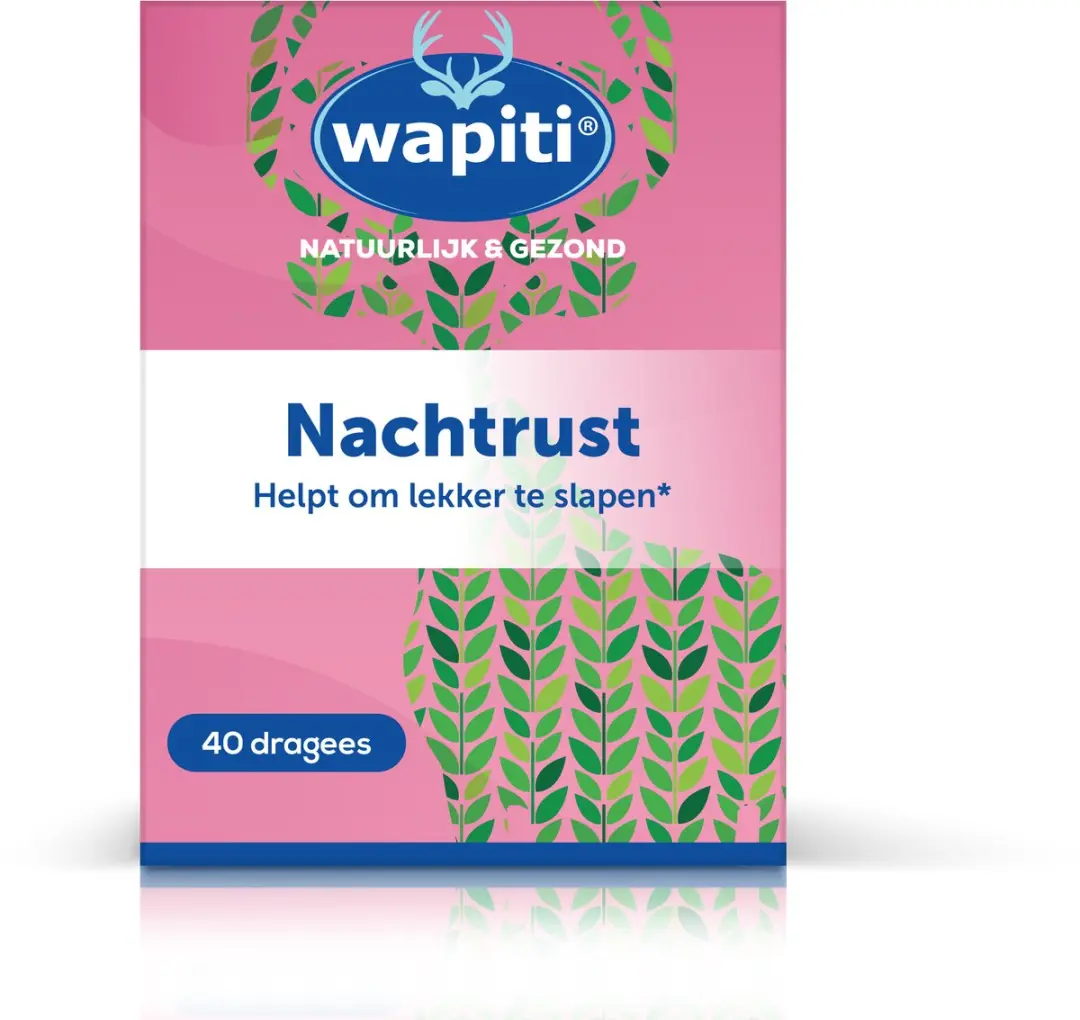 Wapiti Nachtrust Forte Voedingssupplement 40 Tabletten