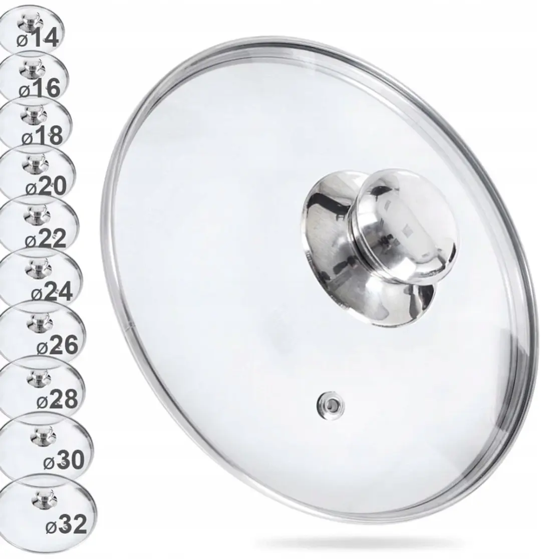Orion Glazen Deksel 20cm - Hittebestendig - 122578