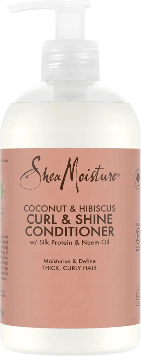 Shea Moisture Coconut & Hibiscus Curl & Shine Conditioner 384ml