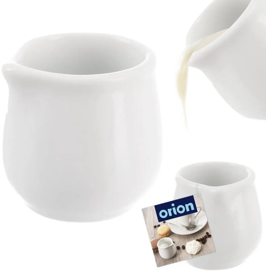 Orion Mona Porseleinen Melkkannetje 40ml - Wit