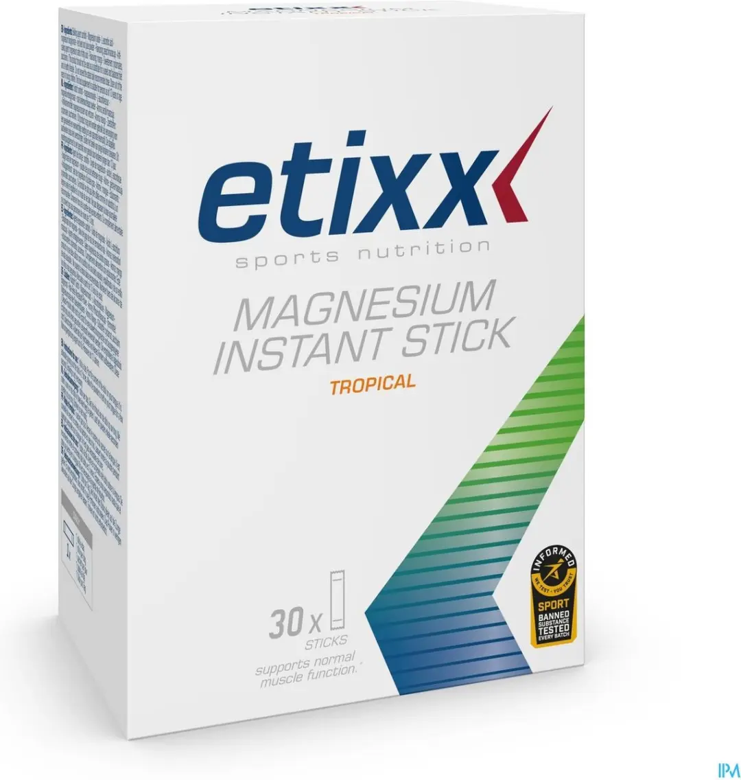 Etixx Magnesium Instant Stick 30 Stuks - 400mg