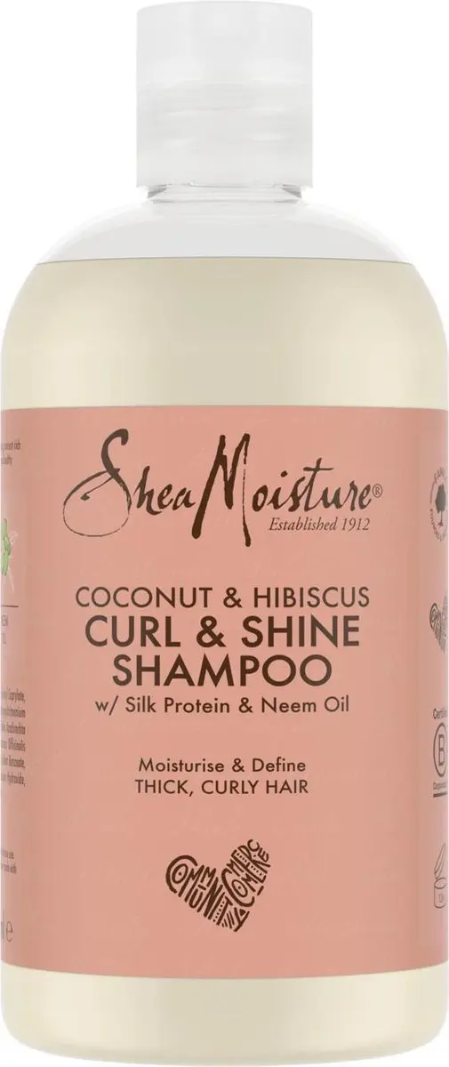 Shea Moisture Coconut & Hibiscus Shampoo 384ml