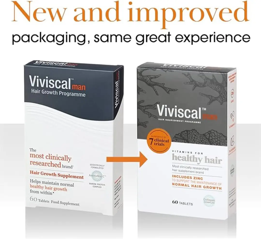 Viviscal Man Haargroei Supplement 60 Stuks