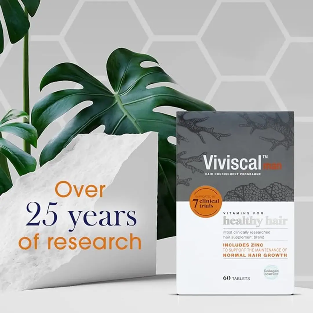 Viviscal Man Haargroei Supplement 60 Stuks