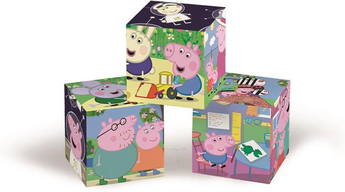Clementoni Peppa Pig 6-delige Puzzel - 6 Stuks