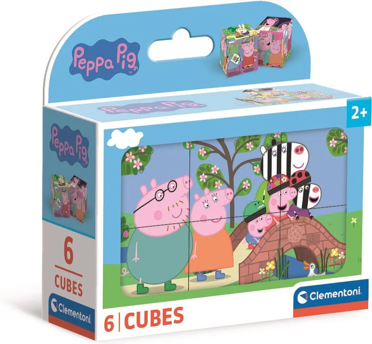 Clementoni Peppa Pig 6-delige Puzzel