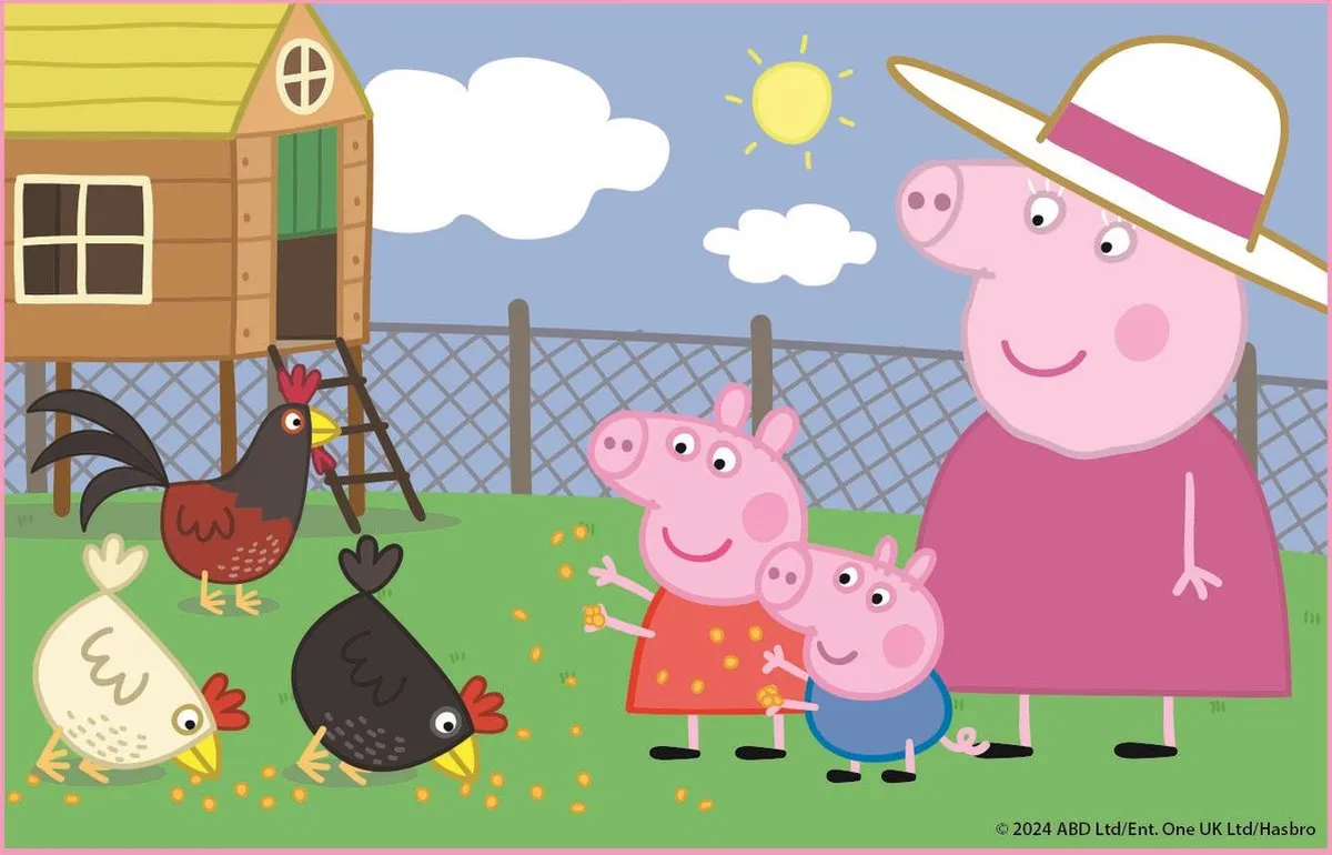 Clementoni Peppa Pig 6-delige Puzzel - 6 Stuks