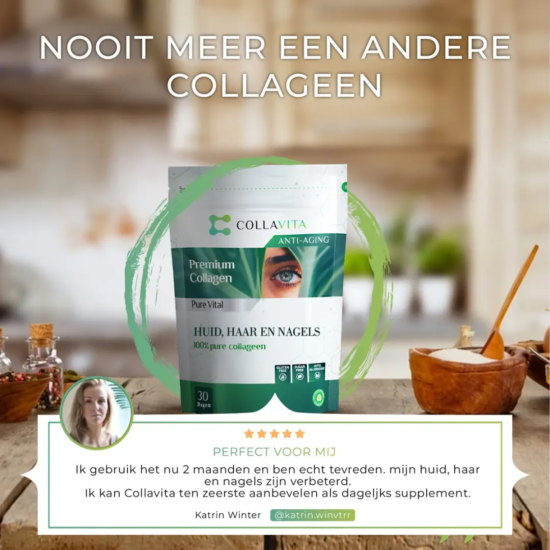 Collavita Collageen Poeder 75g - Huid/Haar/Nagels