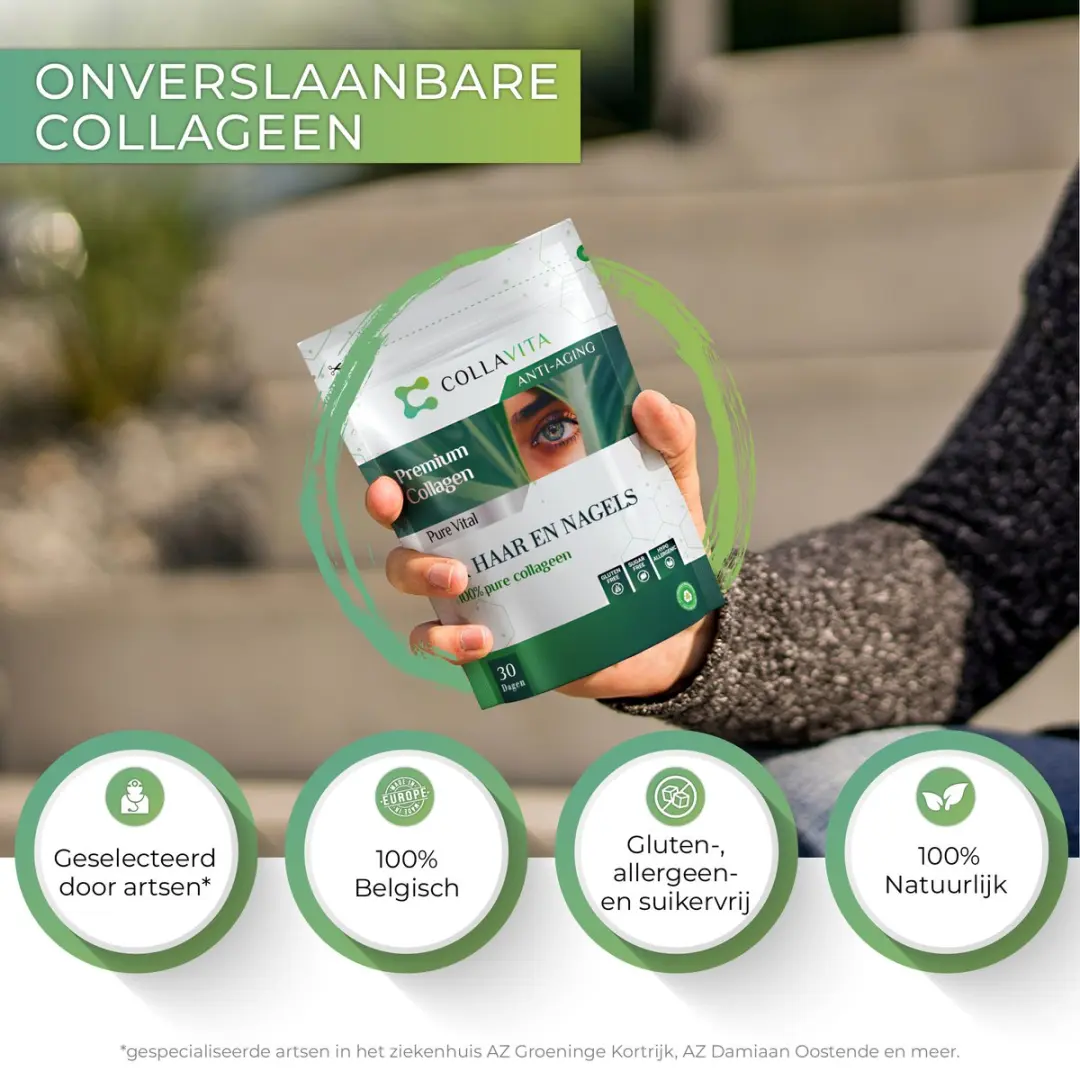 Collavita Collageen Poeder 75g - Huid/Haar/Nagels