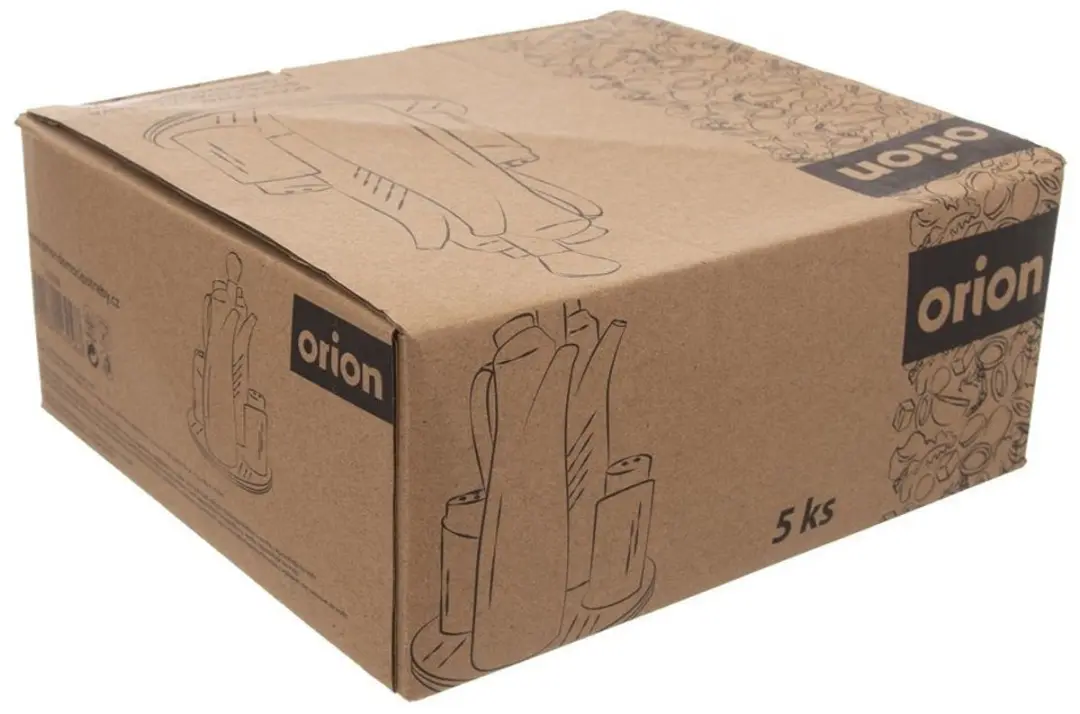 Orion Porseleinen Kruidenrek 5-delig - Wit