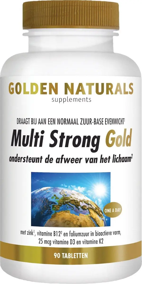 Golden Naturals Multi Gold Tabletten 90 Stuks