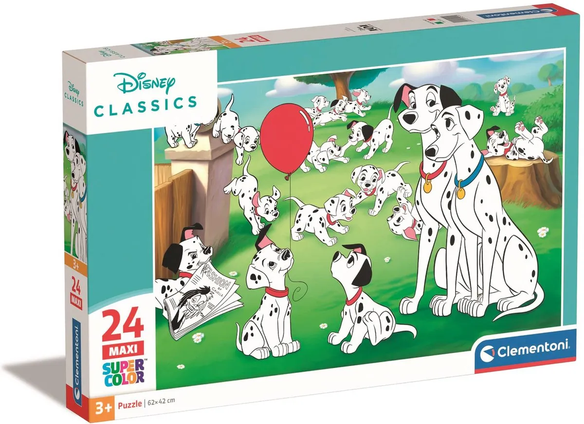 Clementoni Disney Dieren Puzzel 24 Maxi Stukjes