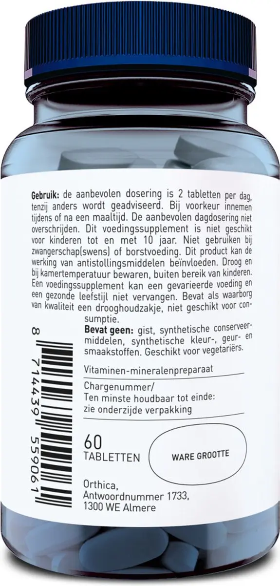 Orthica Bot Complex - 60 Tabletten