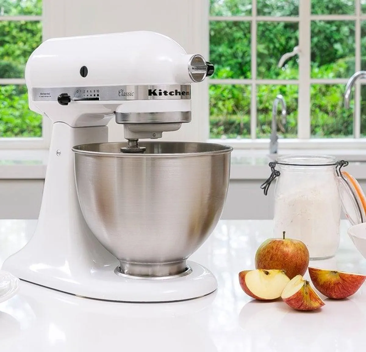 KitchenAid 5K45SSEWH Staafmixer - 275W - Wit