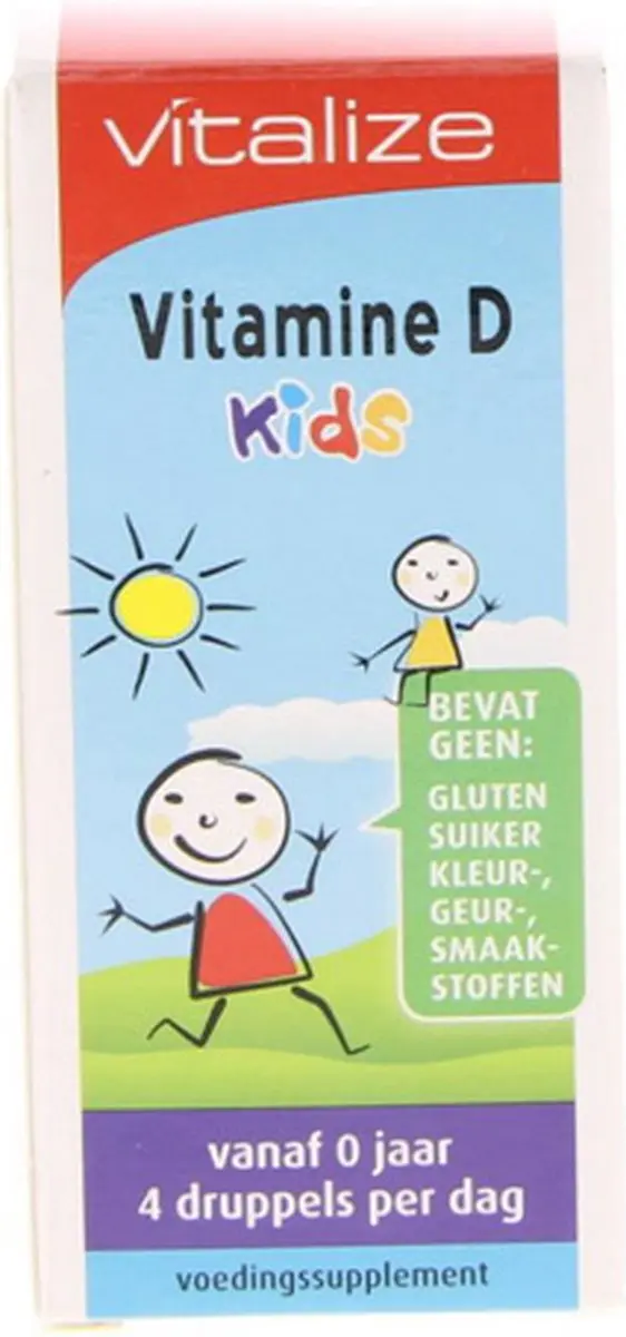 Vitalize Vitamine D Kids 25ml - 25 Stuks