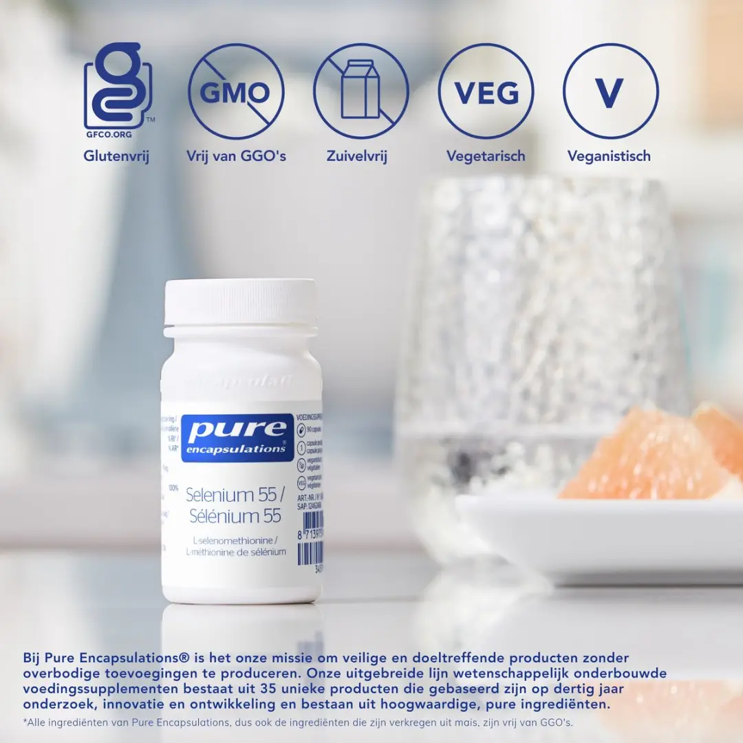 Pure Encapsulations Selenium 55 - 90 Capsules