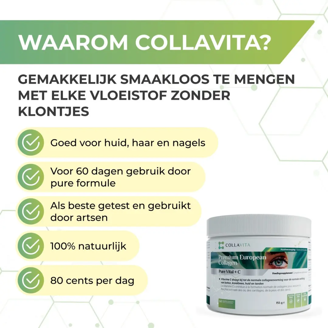 Collavita Collageen Poeder 155g - 60 Dagen