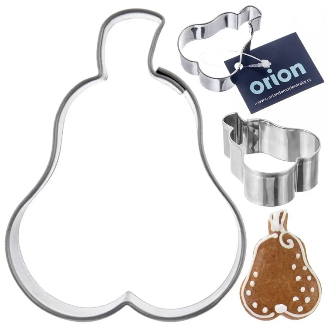 Orion RVS Peer Koekjesuitsteker 4,5cm - Zilver