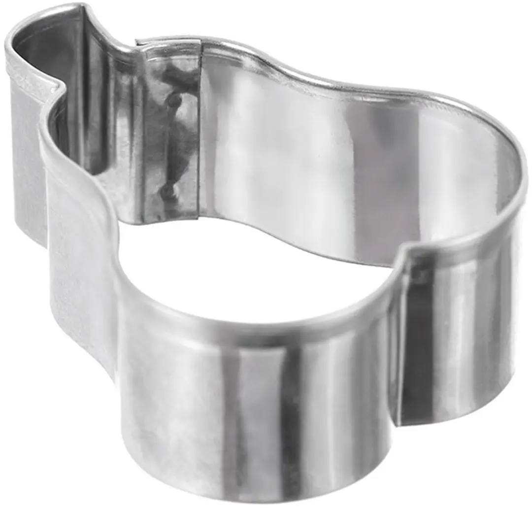 Orion RVS Peer Koekjesuitsteker 4,5cm - Zilver