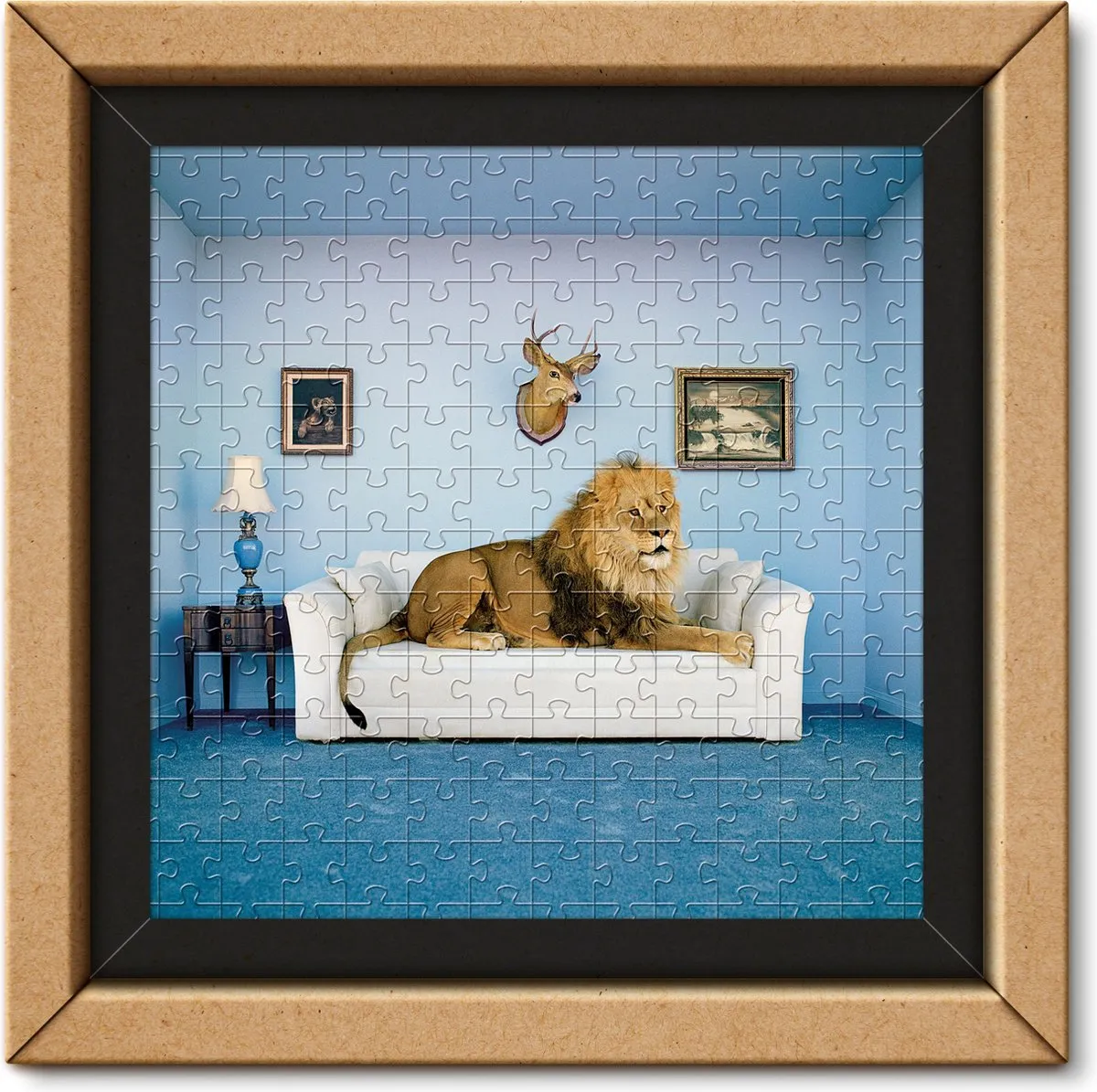 Clementoni Legpuzzel Frame Me Up The Master of the House 250 Stuks - 38500 - afbeelding 3 van 5