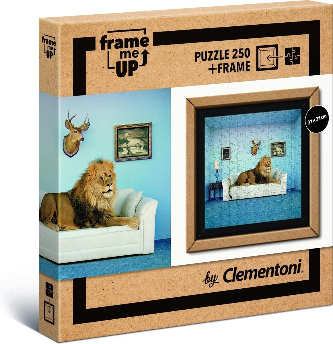 Clementoni Legpuzzel Frame Me Up The Master of the House 250 Stuks