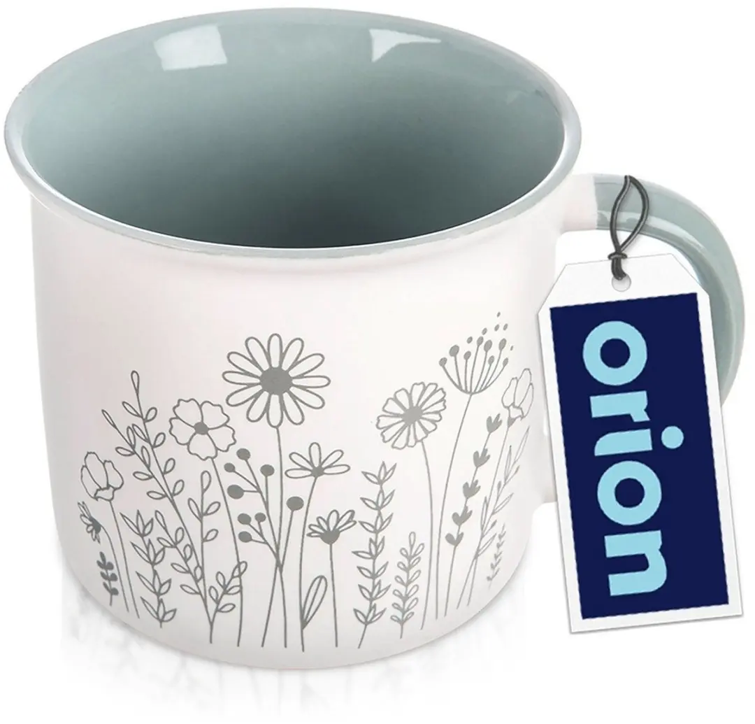 Orion Porseleinen Mok 400ml - Blauw