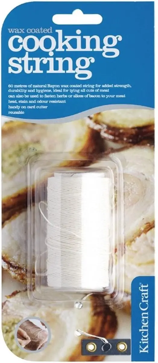 KitchenCraft Keukentouw Wit