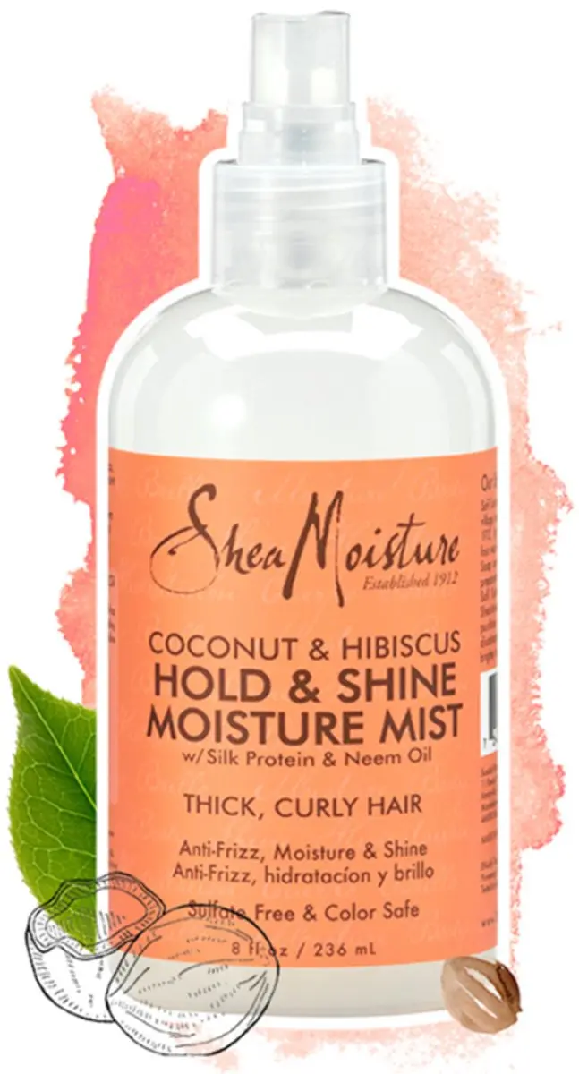 Shea Moisture Coconut & Hibiscus Hold & Shine Moisture Mist 236ml