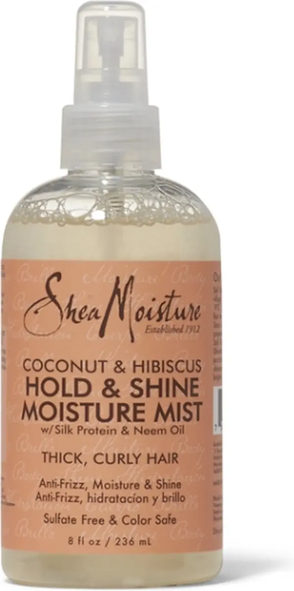 Shea Moisture Coconut & Hibiscus Hold & Shine Moisture Mist 236ml