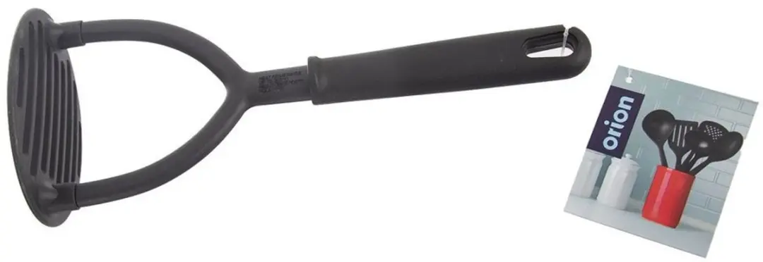 Orion Blackline Thermoplastische Aardappelstamper 24cm - Zwart