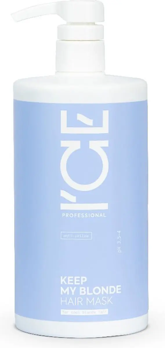 ICE Professional Keep My Blonde Mask Anti-Yellow 750ml