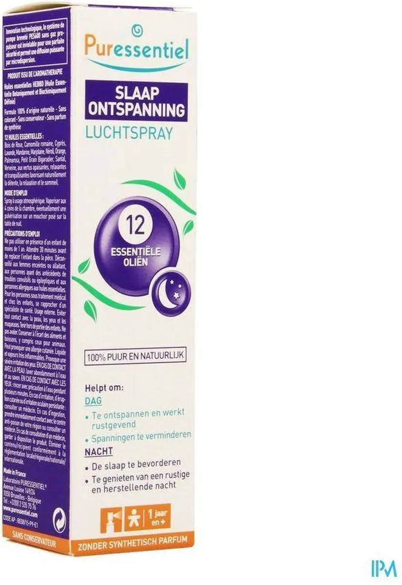 Puressentiel Ontspannende Slaap Spray 75ml