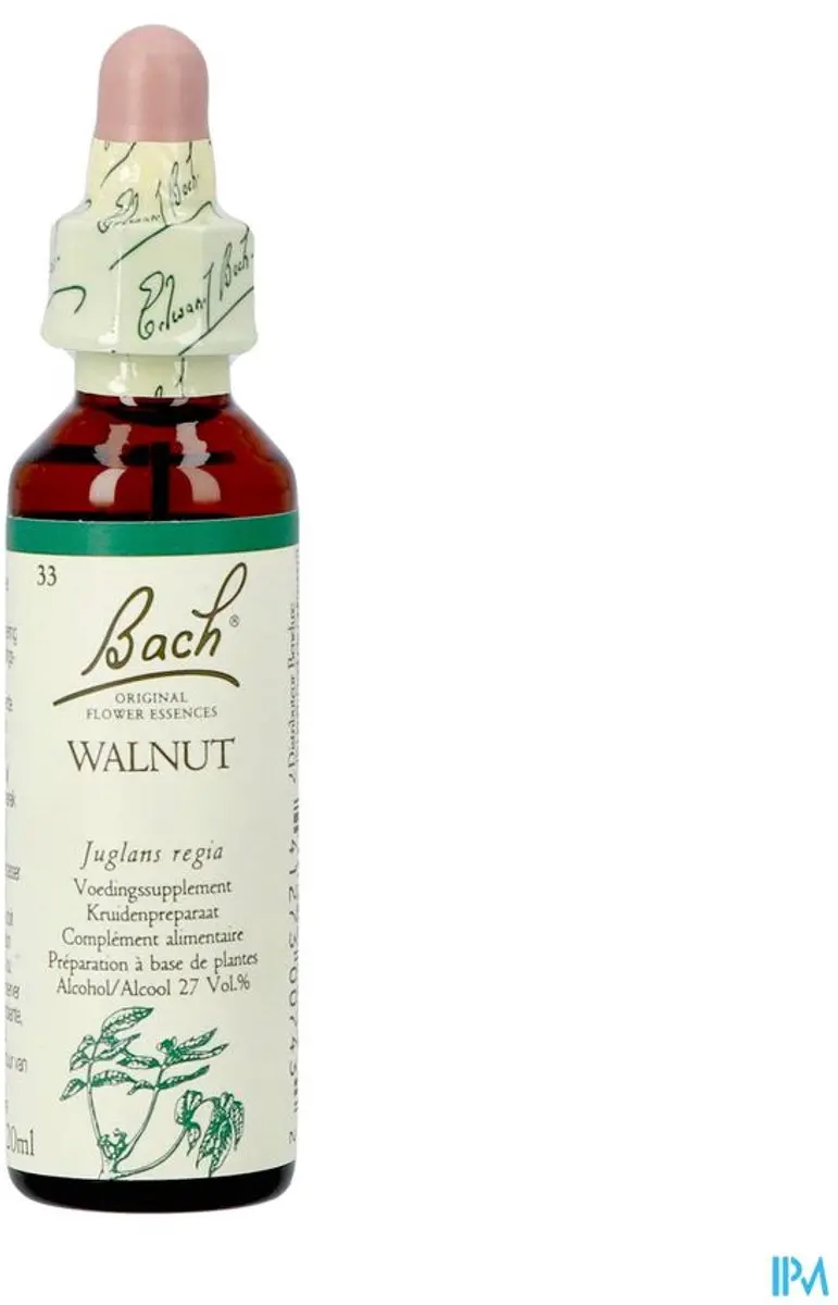 Bach Walnoot Bloesem Voedingssupplement 20ml - afbeelding 6 van 6