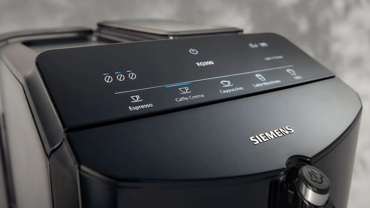 Siemens TF301E09 EQ300 Espresso Volautomaat - Zwart