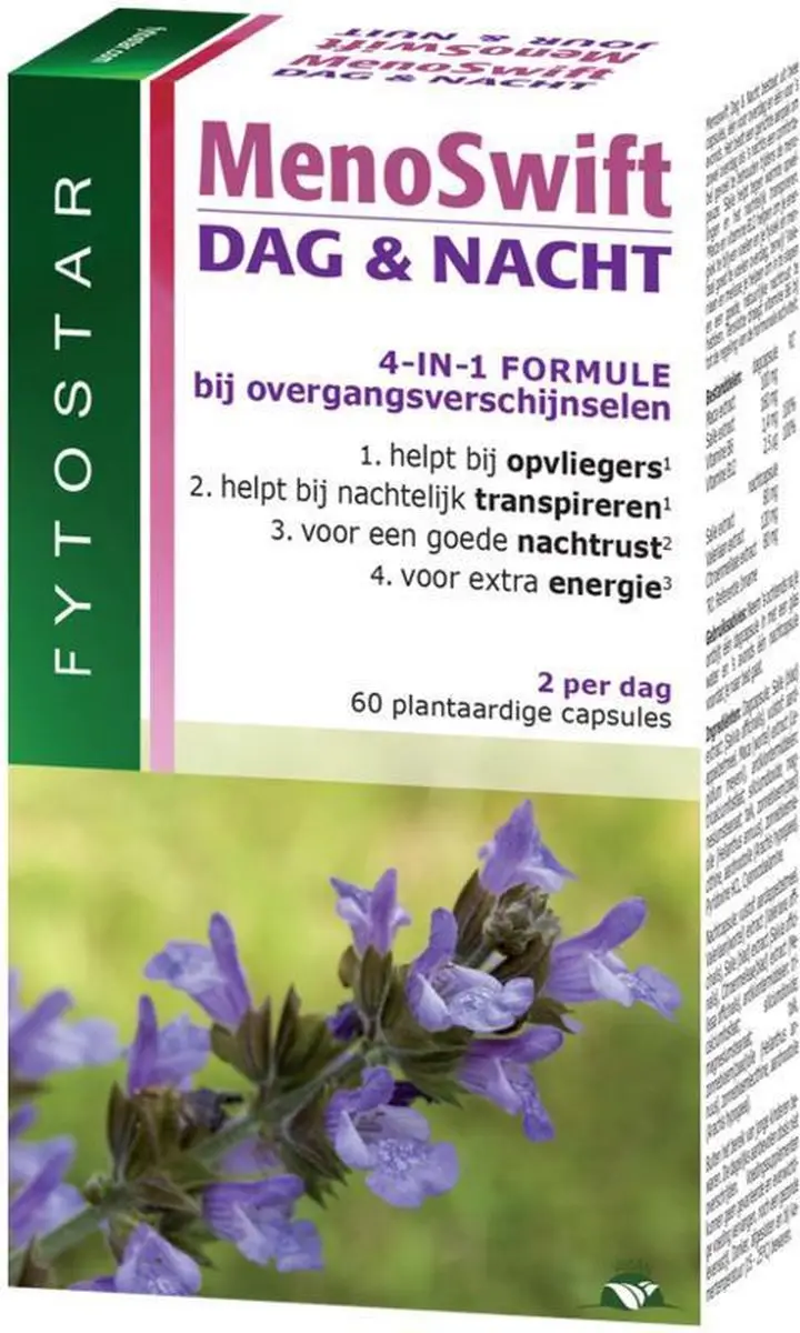 Fytostar Meno Swift Capsules 60 Stuks - 60mg