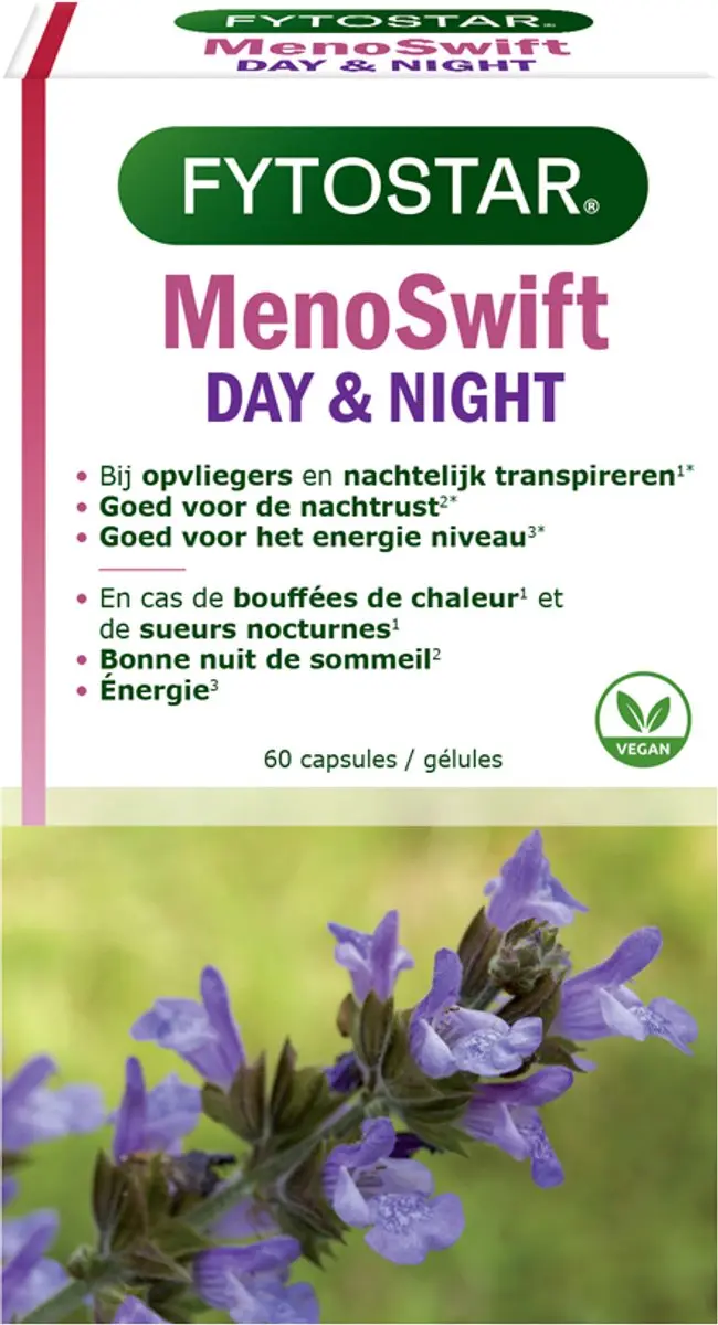 Fytostar Meno Swift Capsules 60 Stuks - 60mg